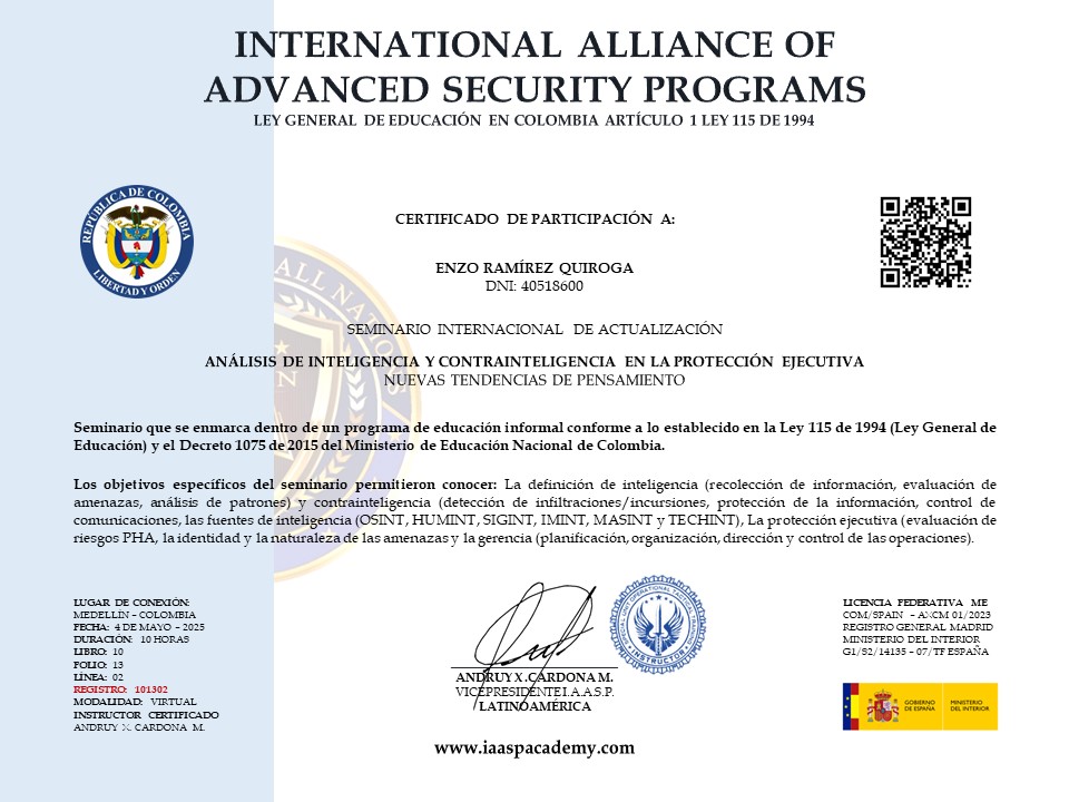 ENZO RAMÍREZ QUIROGA